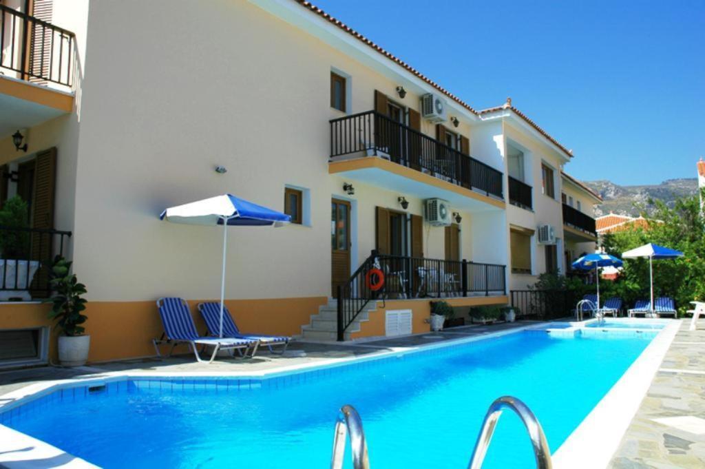 Angela Apartments Kokkari Dış mekan fotoğraf