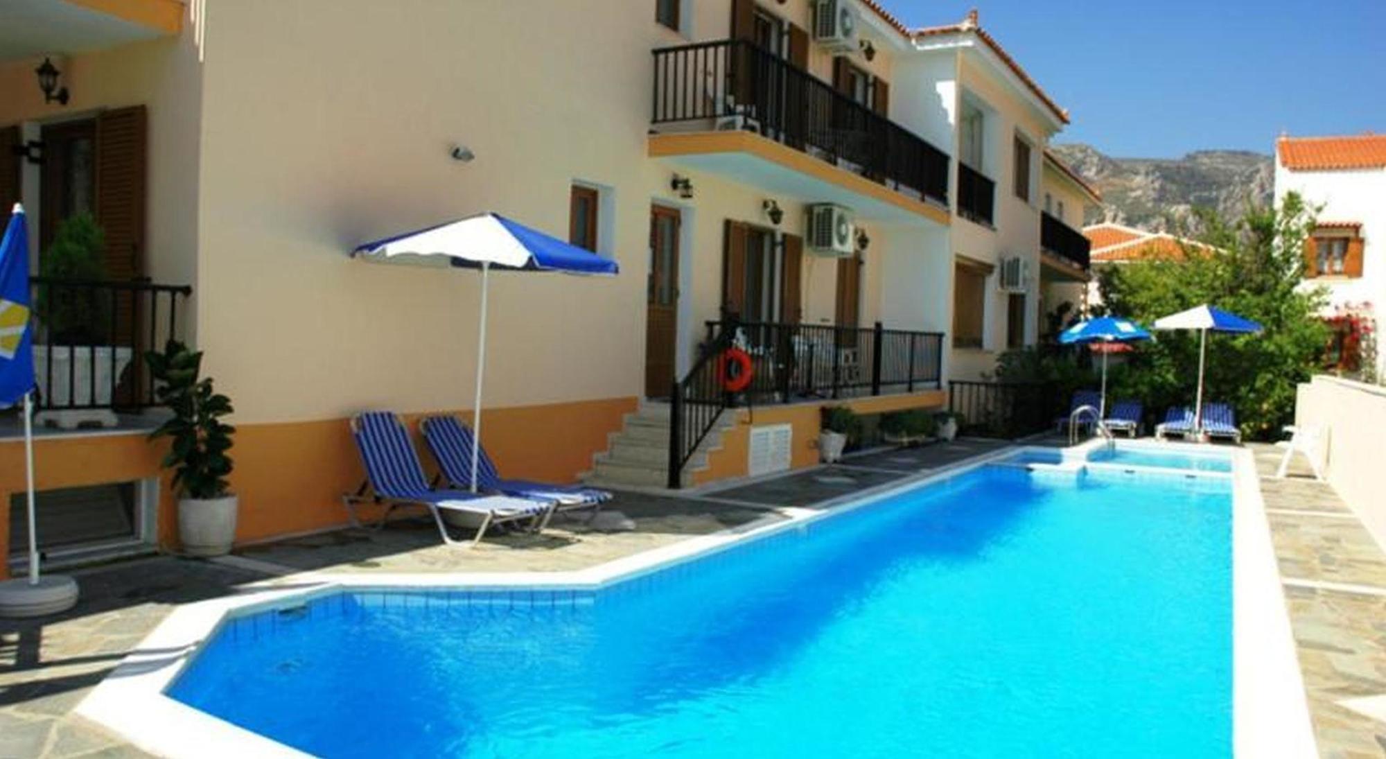 Angela Apartments Kokkari Dış mekan fotoğraf